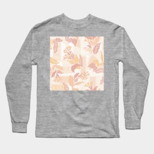 Ivory Solid Shapes and Flowers Long Sleeve T-Shirt